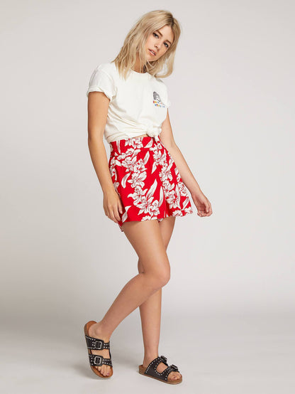 Aloha Ha Short  - Red