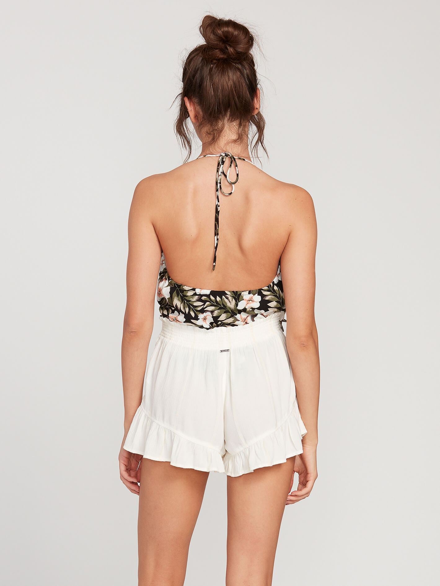 Coco Smocked Short - White