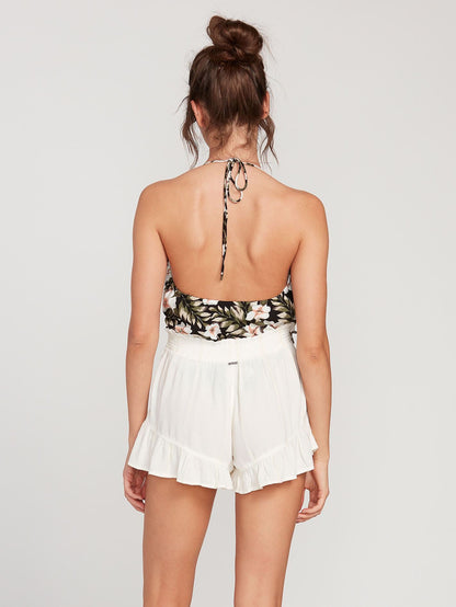 Coco Smocked Short - White