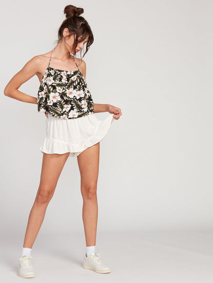 Coco Smocked Short - White