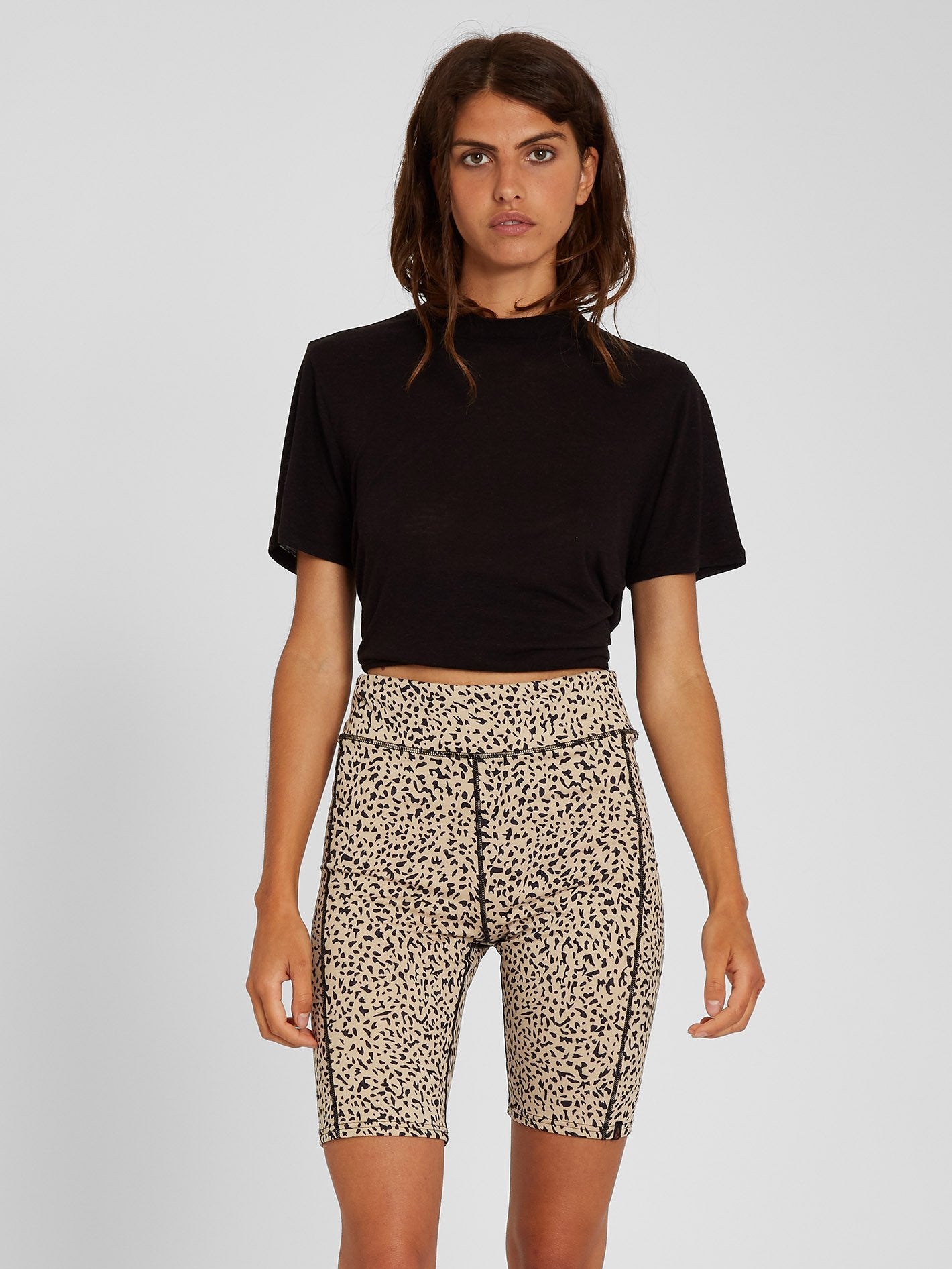 Lil Bike Short - Animal Print