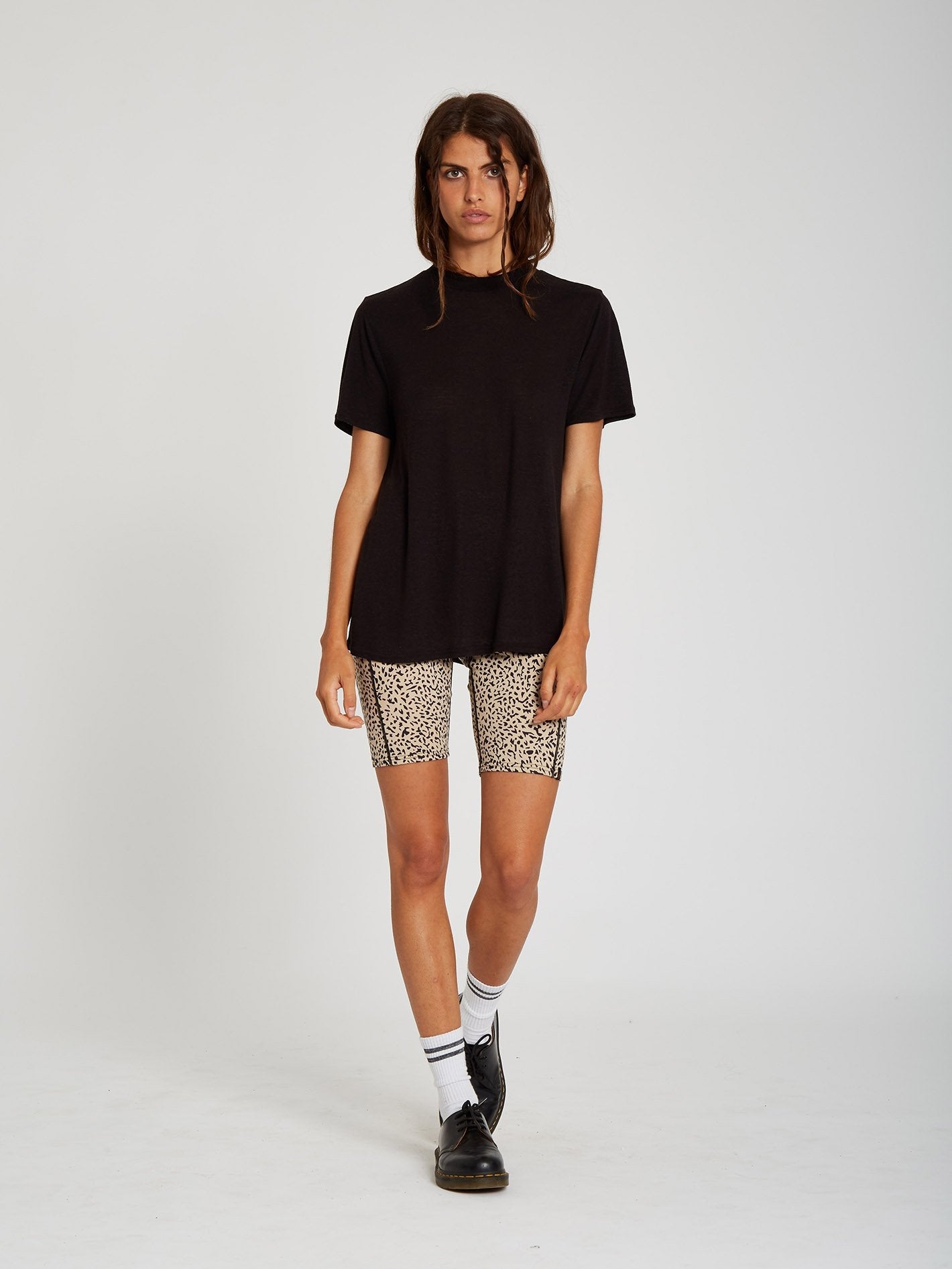 Lil Bike Short - Animal Print