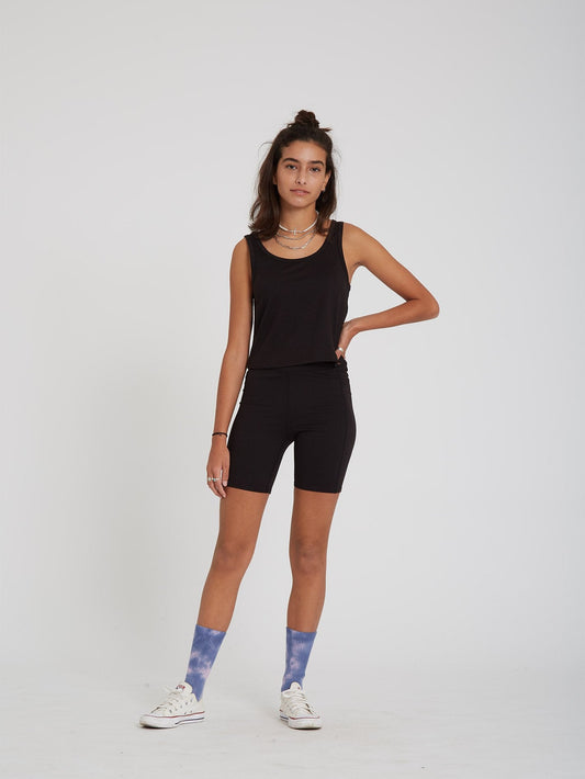 Lived In Bike Short - BLACK