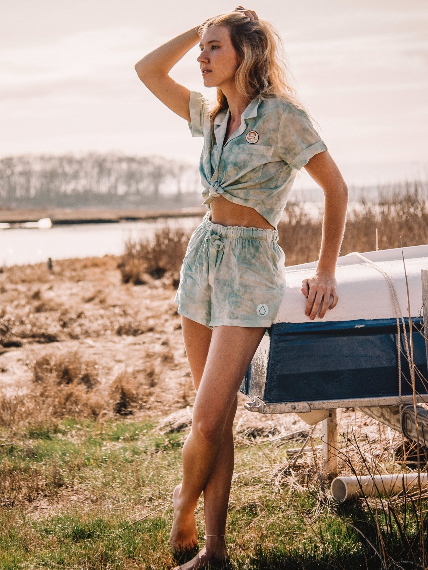 OBX Sarah Short - BLUE FOG