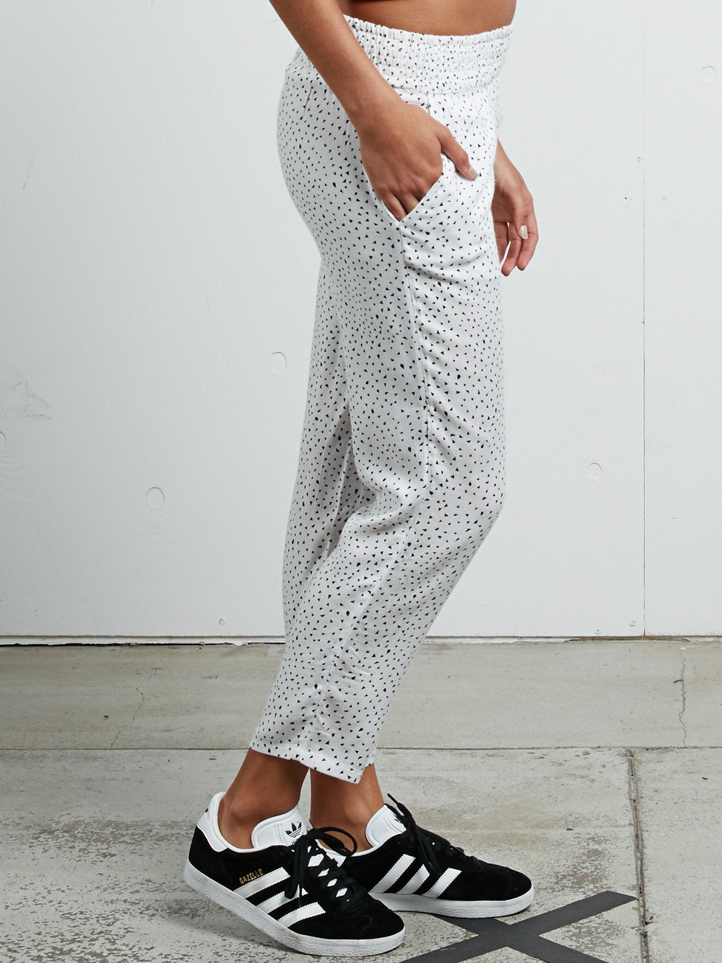 Mix A Lot Pants - Star White