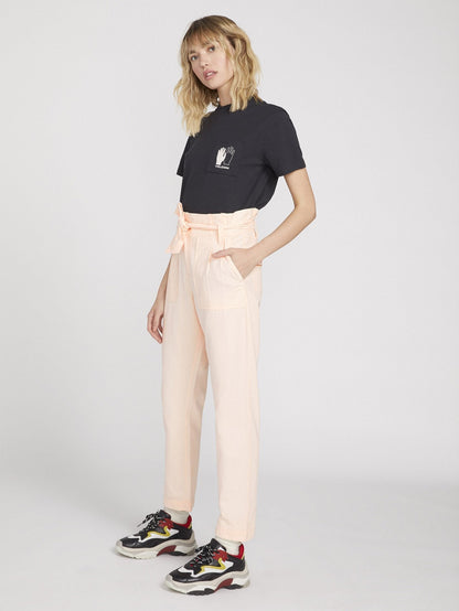 Pap Bag Pant - Light Peach