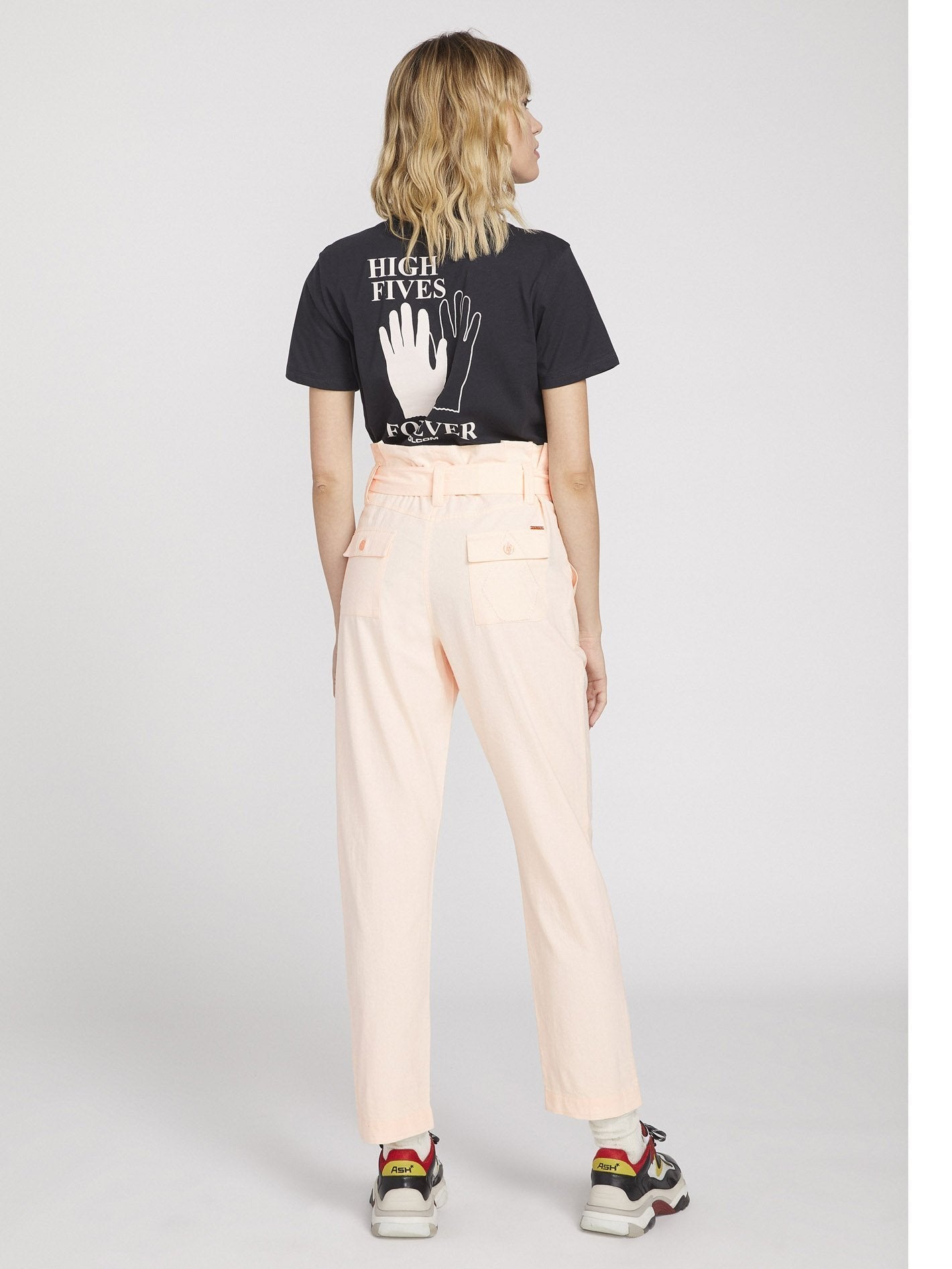 Pap Bag Pant - Light Peach