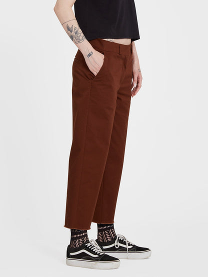 Whawhat Chino Trousers - BROWN