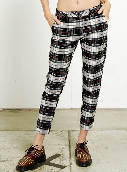 GMJ Frochickie Pants - Black Plaid