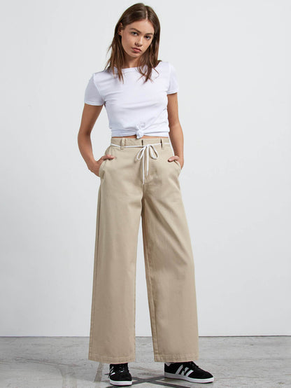 Slashing Stone Trousers - Oxford Tan