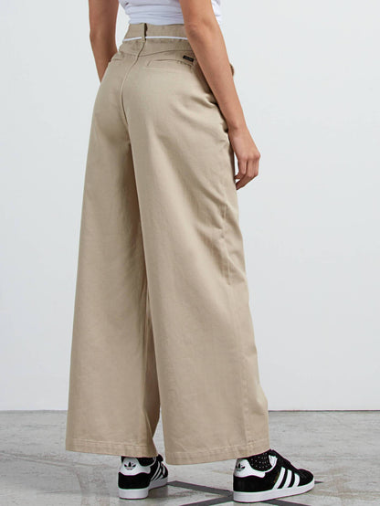 Slashing Stone Trousers - Oxford Tan