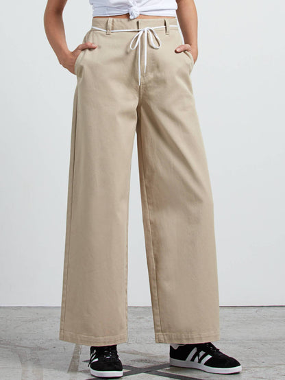 Slashing Stone Trousers - Oxford Tan