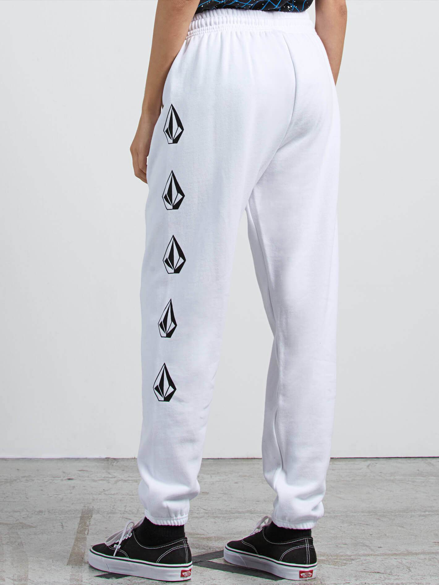 GMJ Fleece Trousers - White