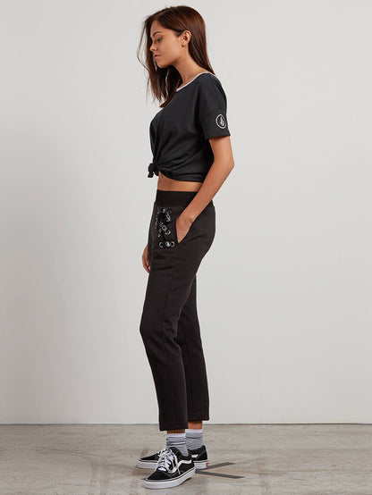 Lacy Trousers - Black