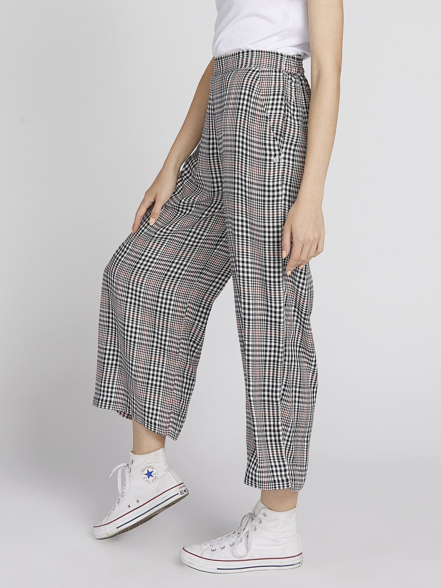 Fad Friend Pant - Black Plaid