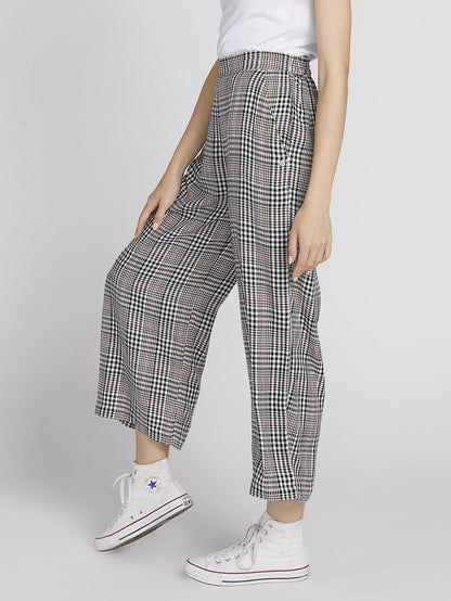 Fad Friend Pant - Black Plaid