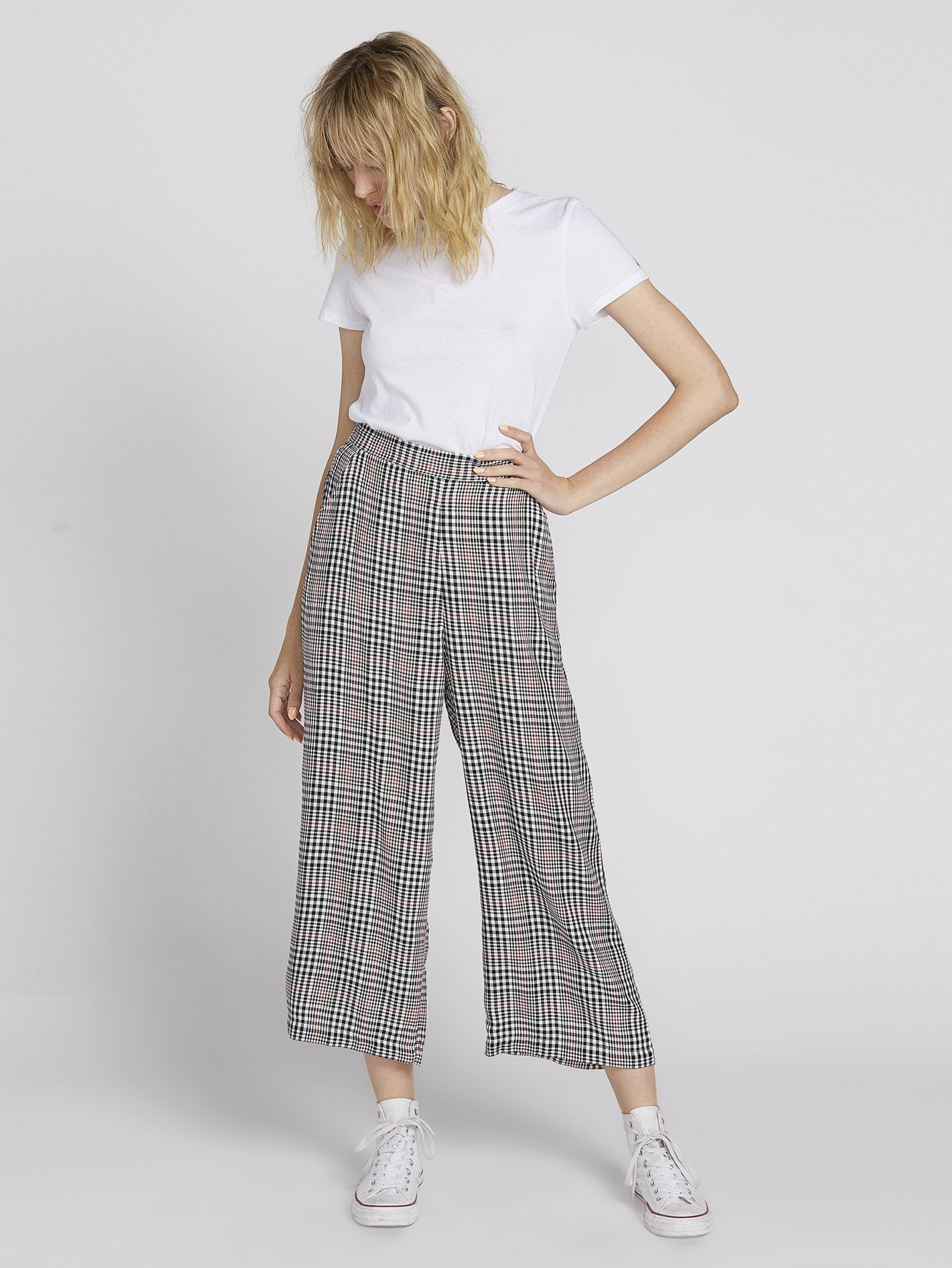 Fad Friend Pant - Black Plaid