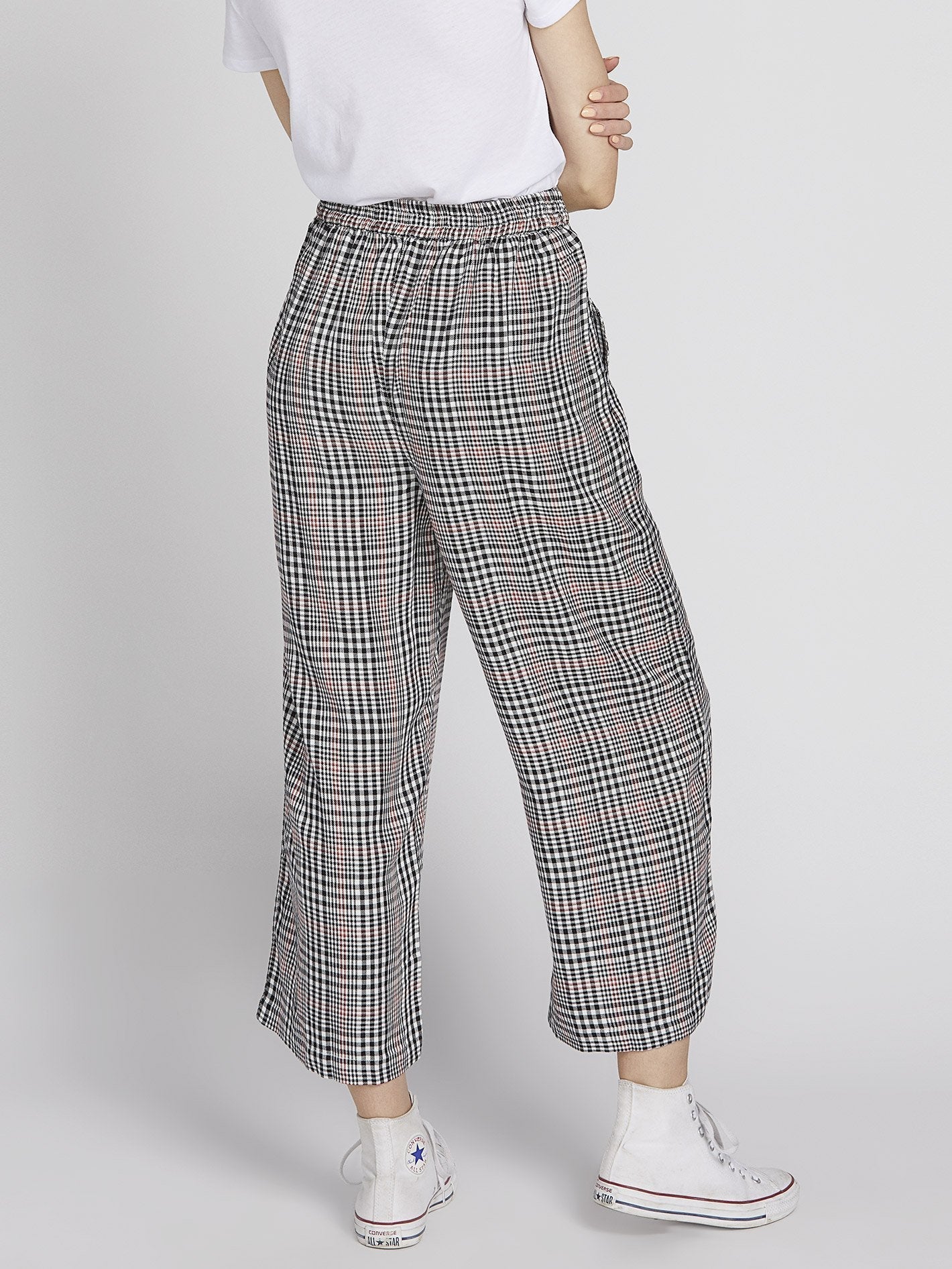 Fad Friend Pant - Black Plaid