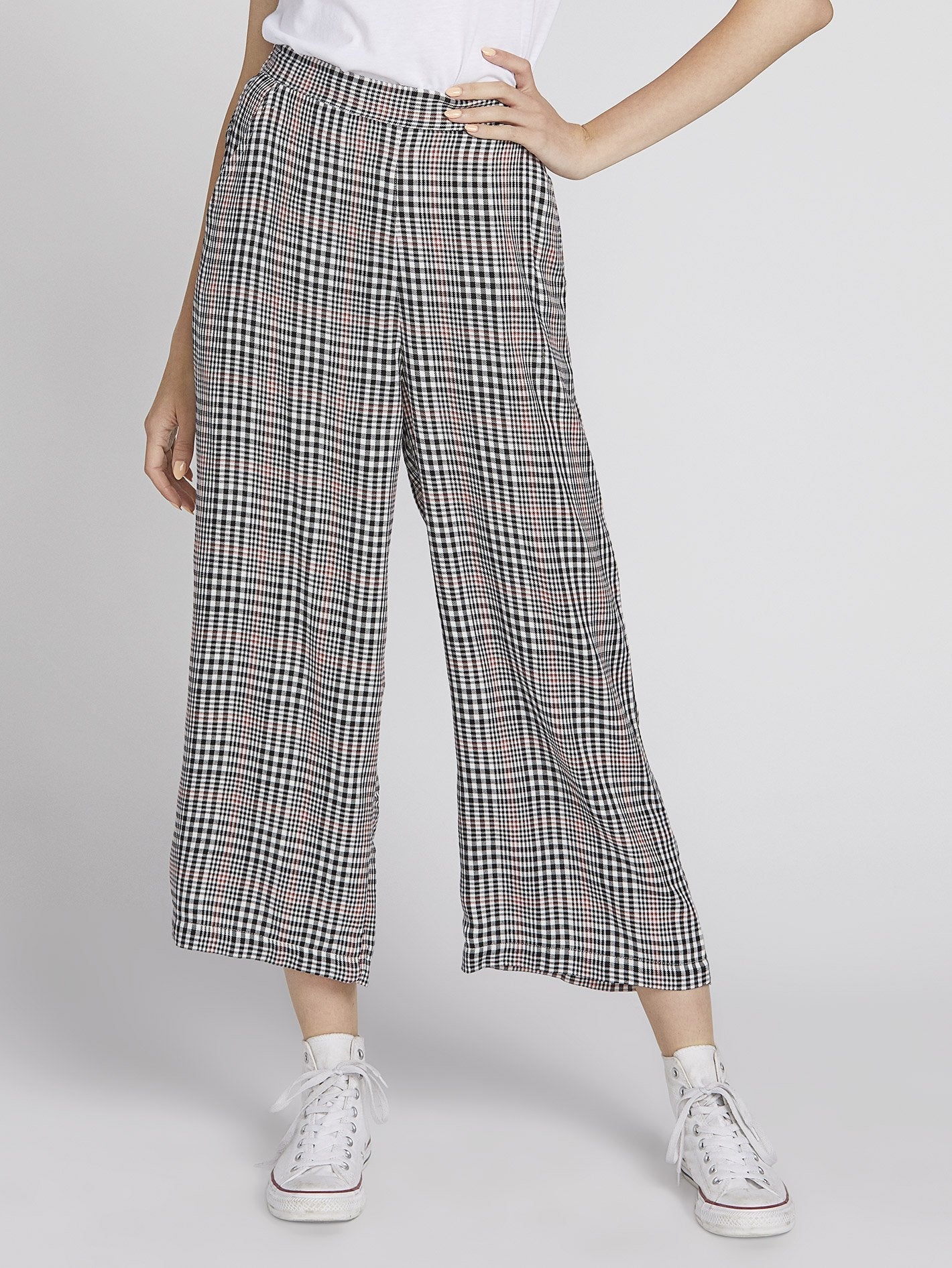 Fad Friend Pant - Black Plaid