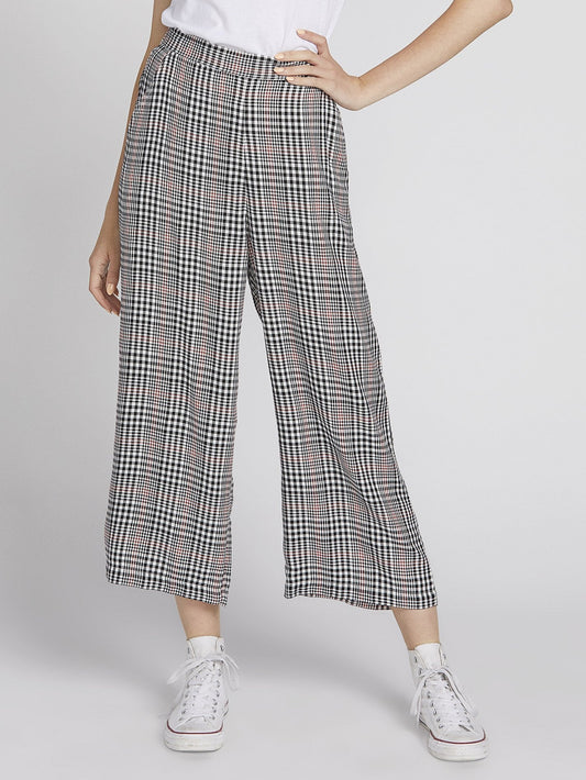 Fad Friend Pant - Black Plaid