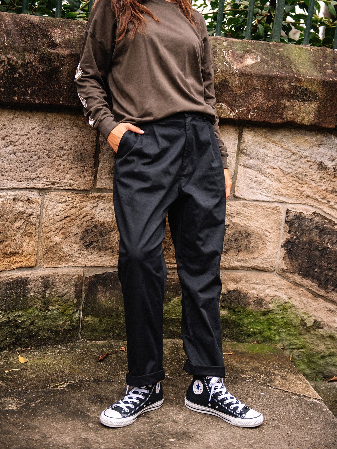 Frochickie Trousers - BLACK