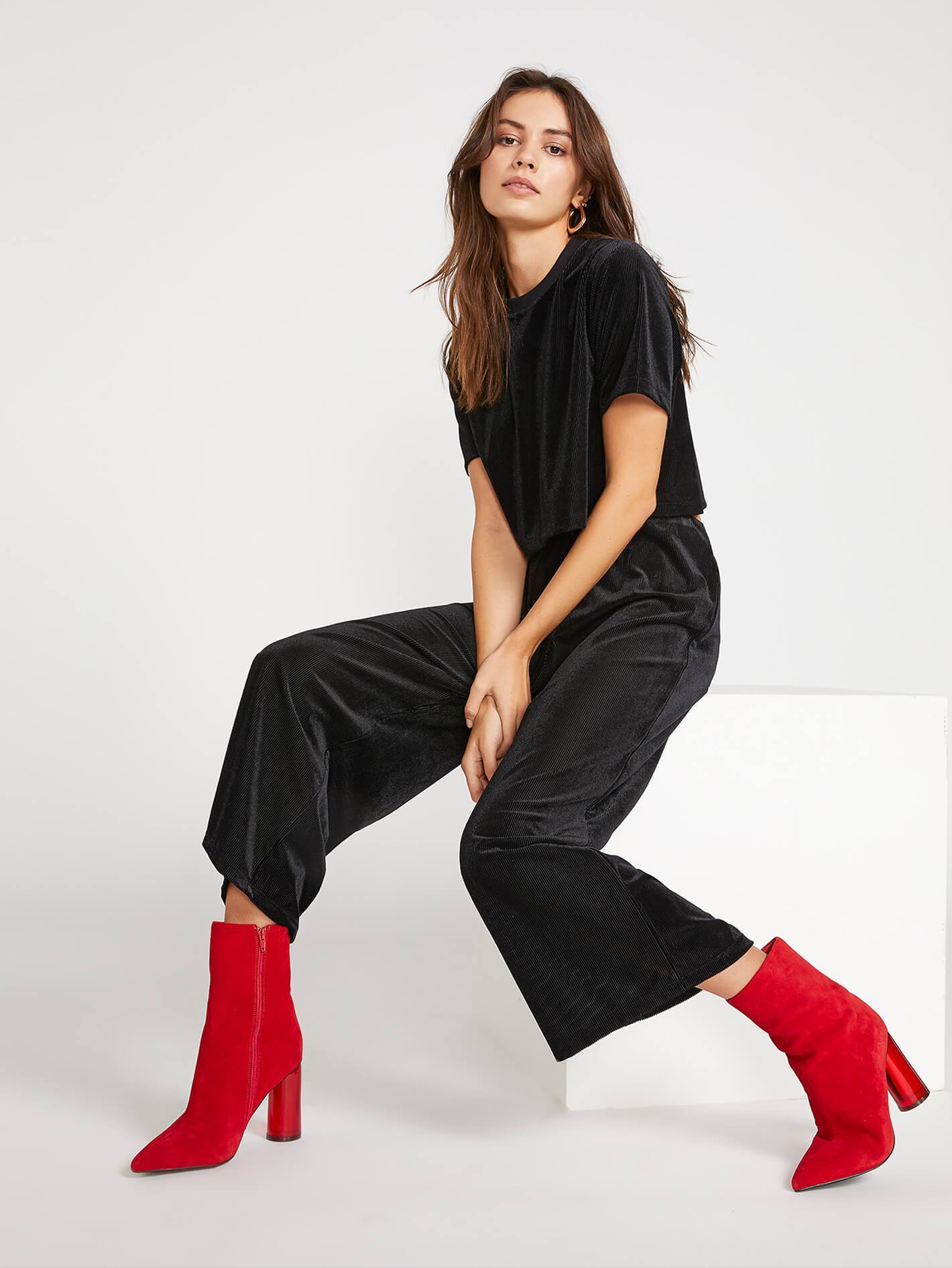 City At Night Pants - Black