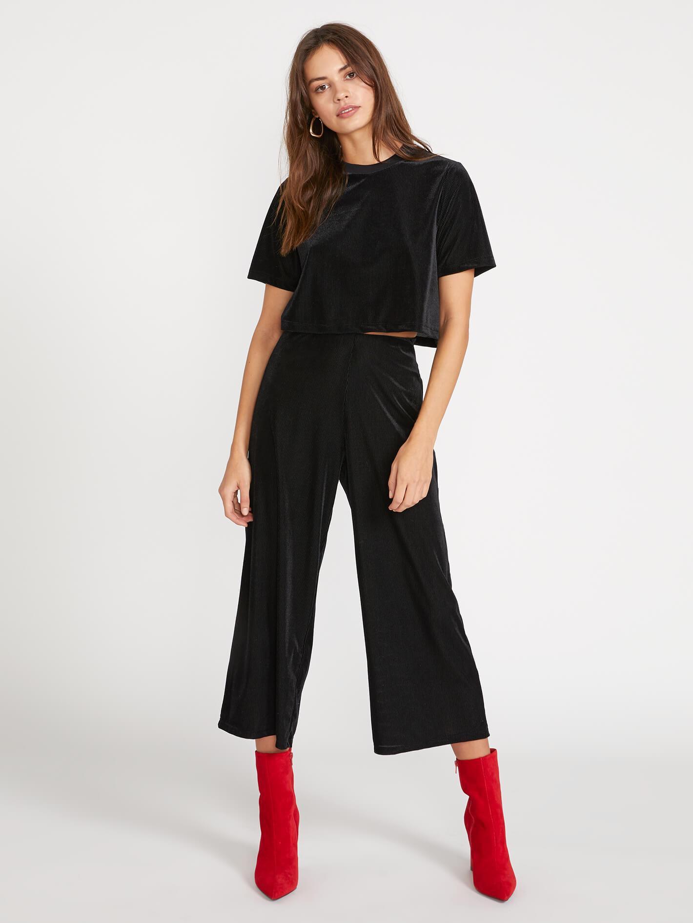 City At Night Pants - Black