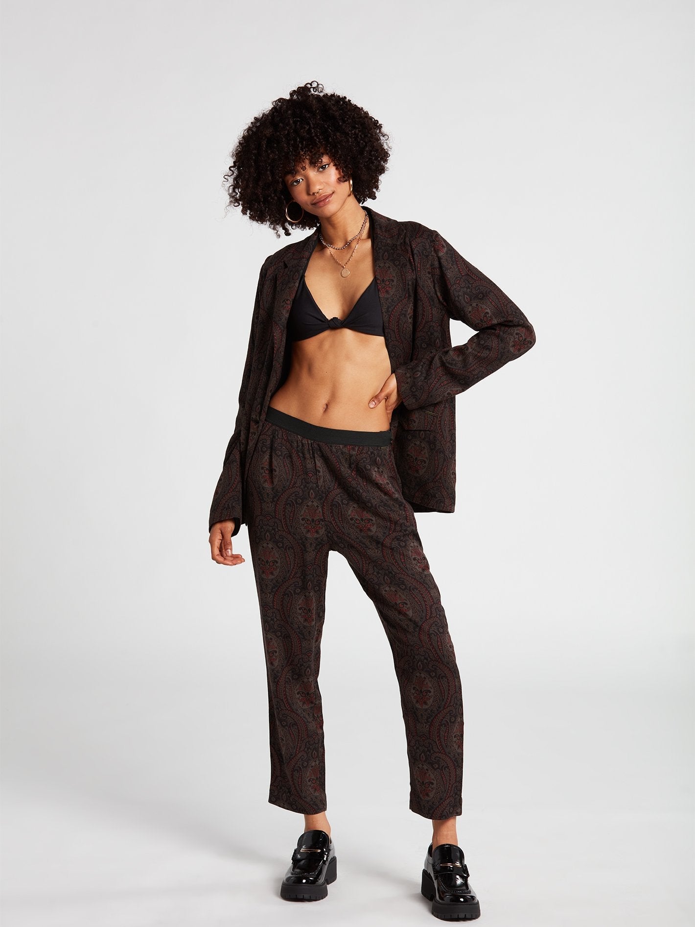 Vinyl Club Trousers - MULTI