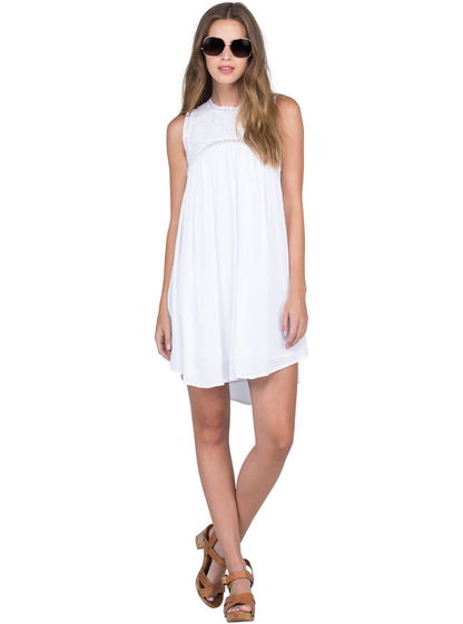 Sunset Path Dress - White