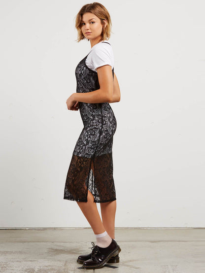 Times Now Midi Dress - Black