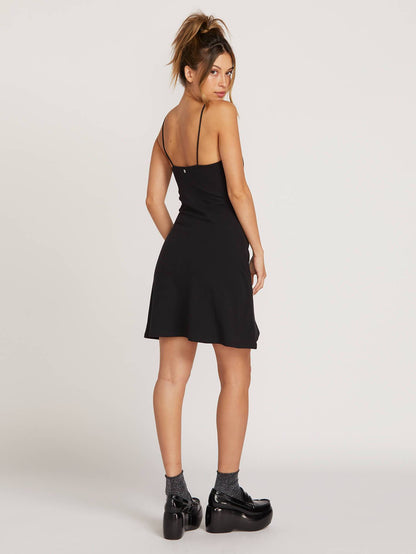 Gmj Cami Skater Dress  - Black