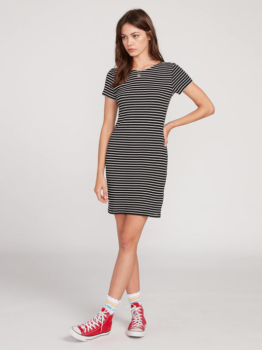 Dayze Dayz Dress - Black White