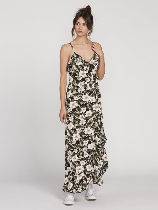 Coco Maxi Dress - Black Combo