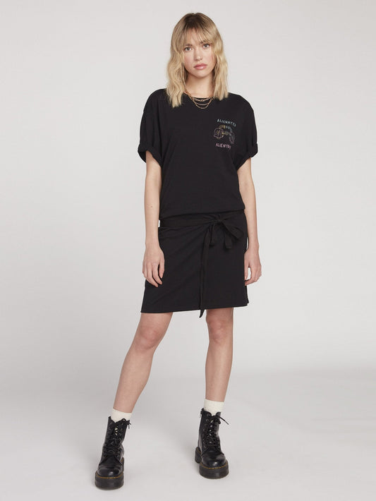Ozzy Alien Dress - Black