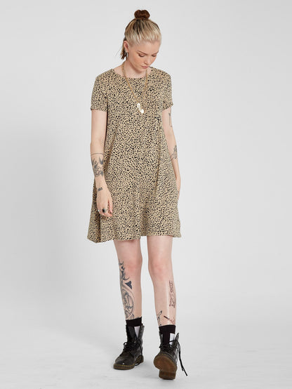 High Wired Dress - Animal Print