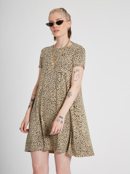 High Wired Dress - Animal Print