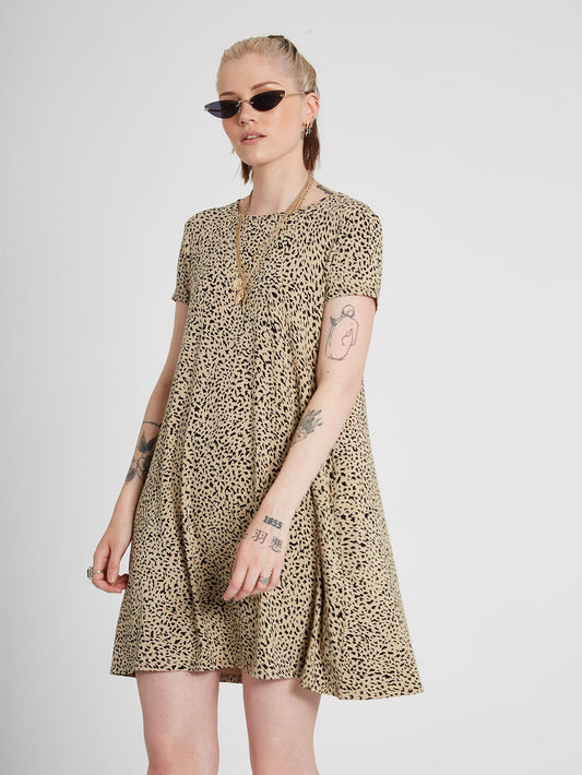 High Wired Dress - Animal Print