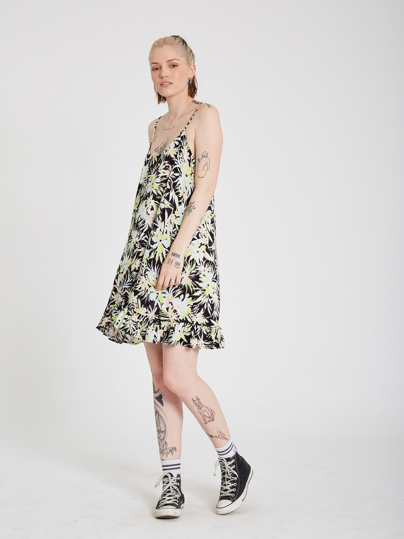 Thats My Type Cami Dress - Lime