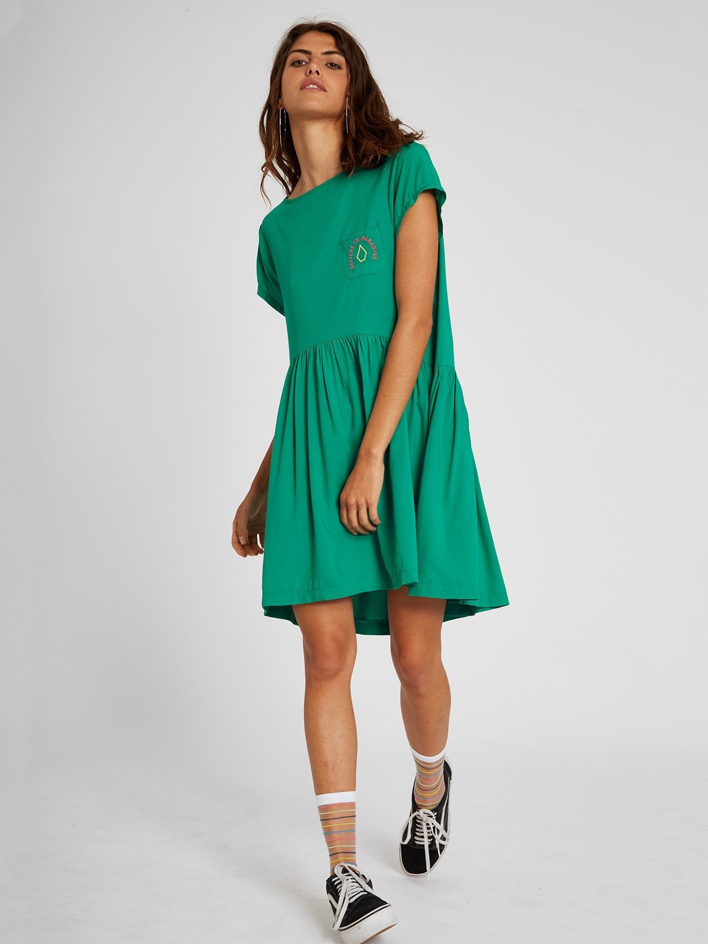 Eazi Dress - Synergy Green