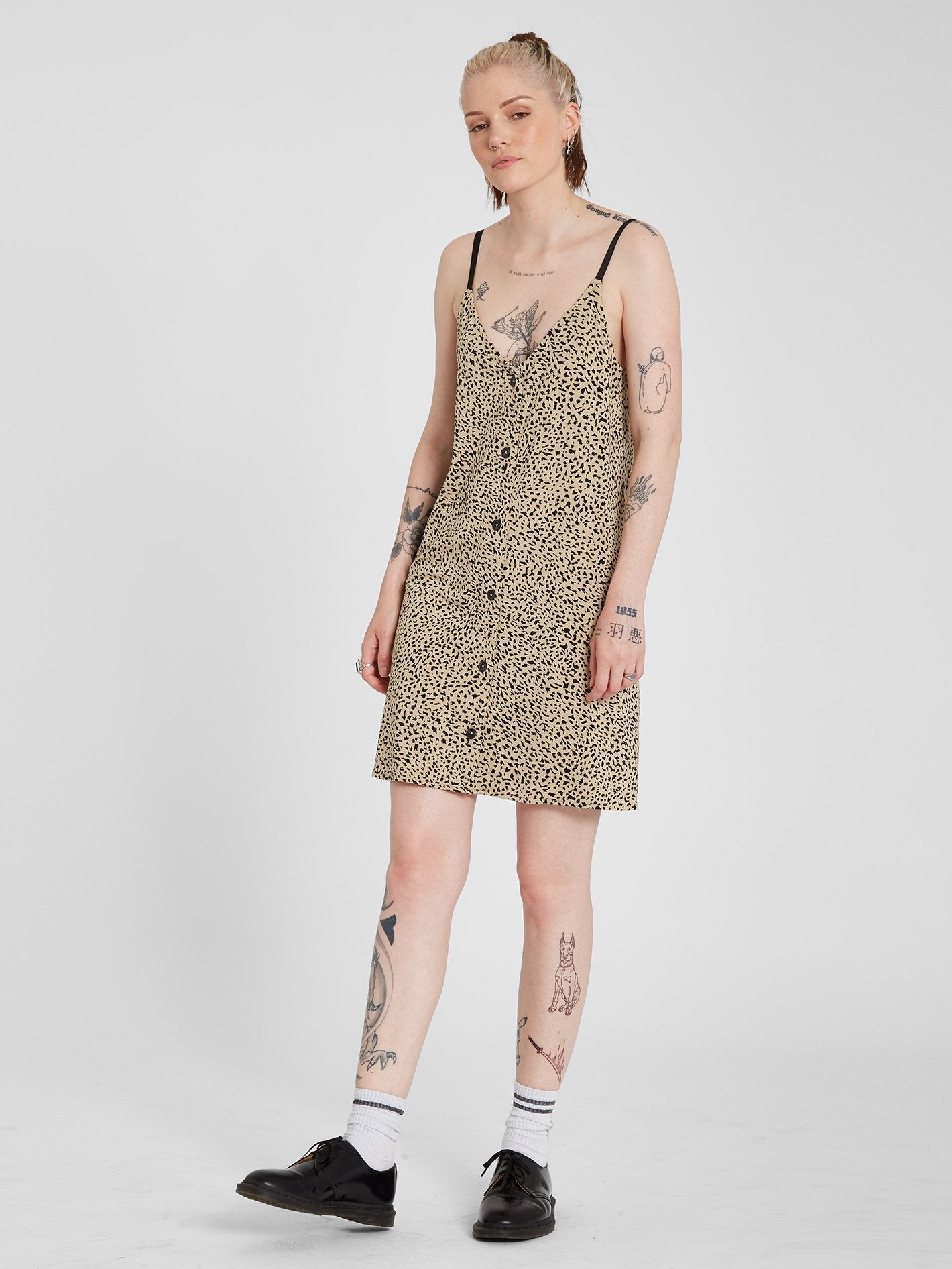 High Wired Cami Dress - Animal Print