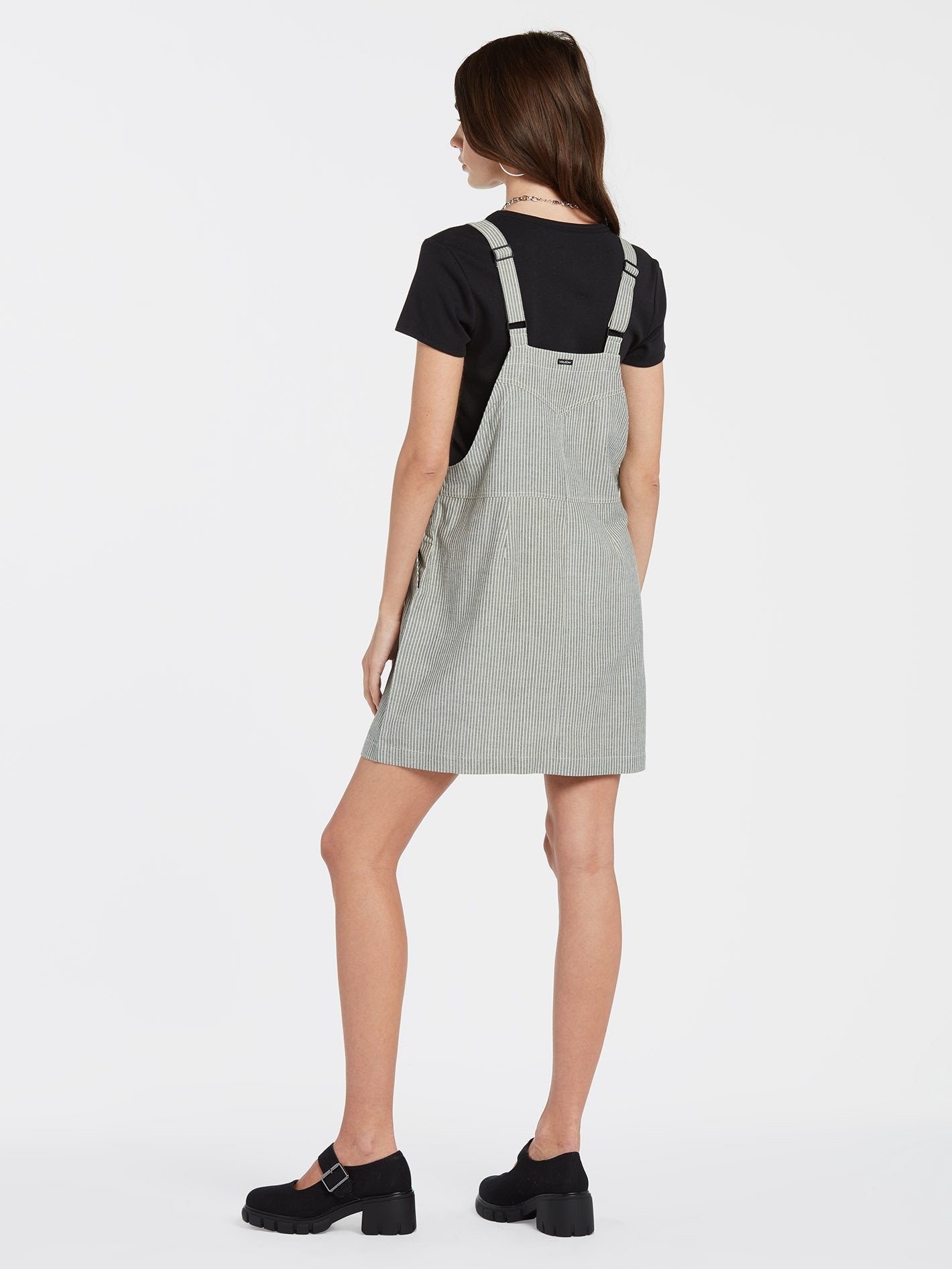 Sunday Strut Dress - BLACK WHITE