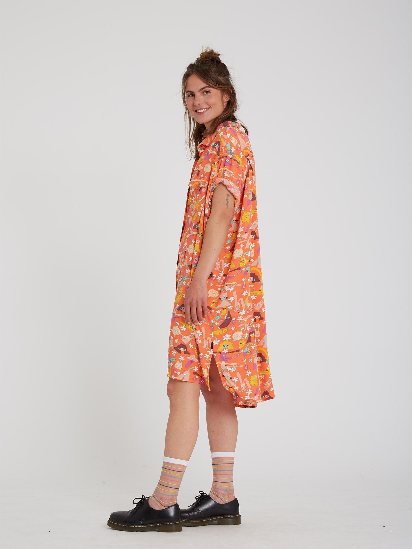 Egle Zvirblyte Dress - LIVING CORAL