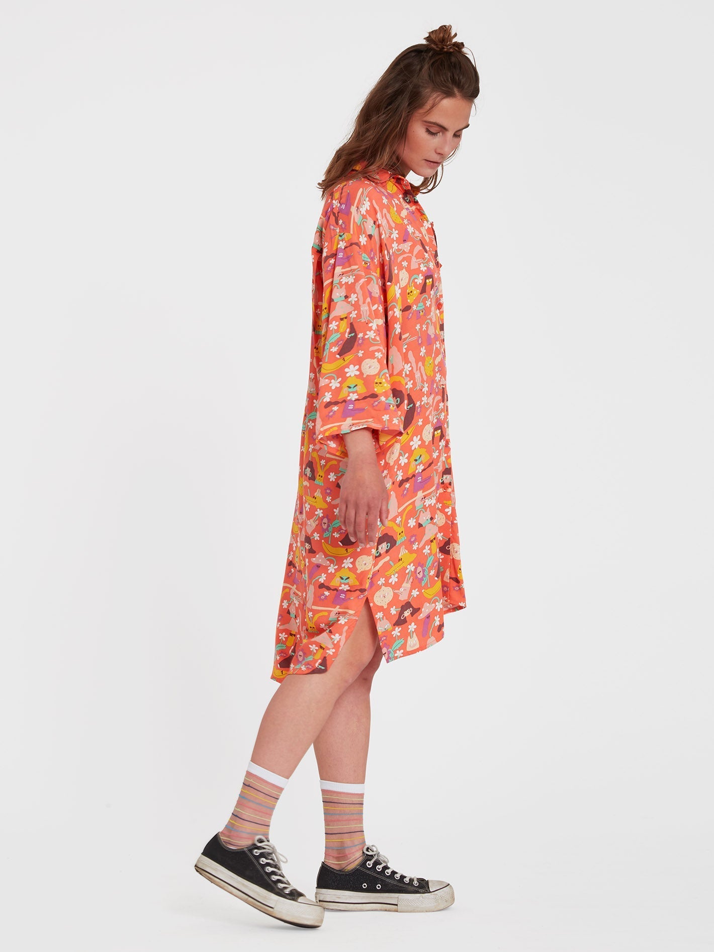 Egle Zvirblyte Dress - LIVING CORAL