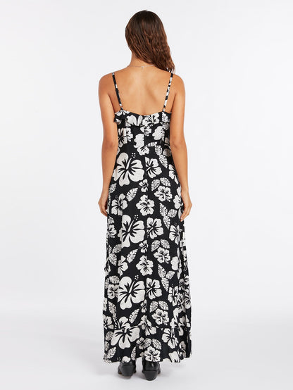 Coco Ho Maxi Dress - BLACK WHITE