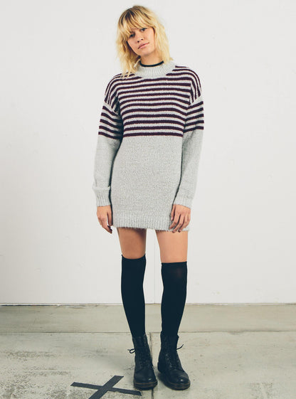 Cold Daze Dress - Heather Grey