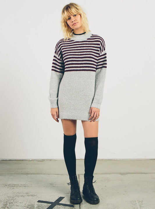 Cold Daze Dress - Heather Grey