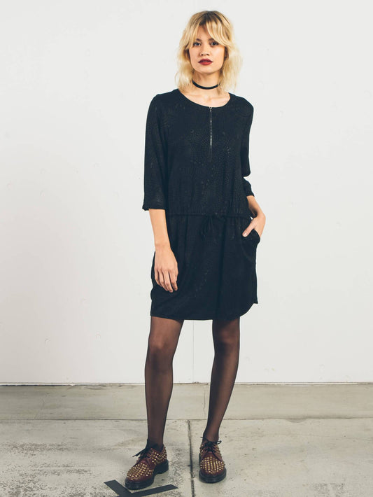 Space Trip Dress - Black