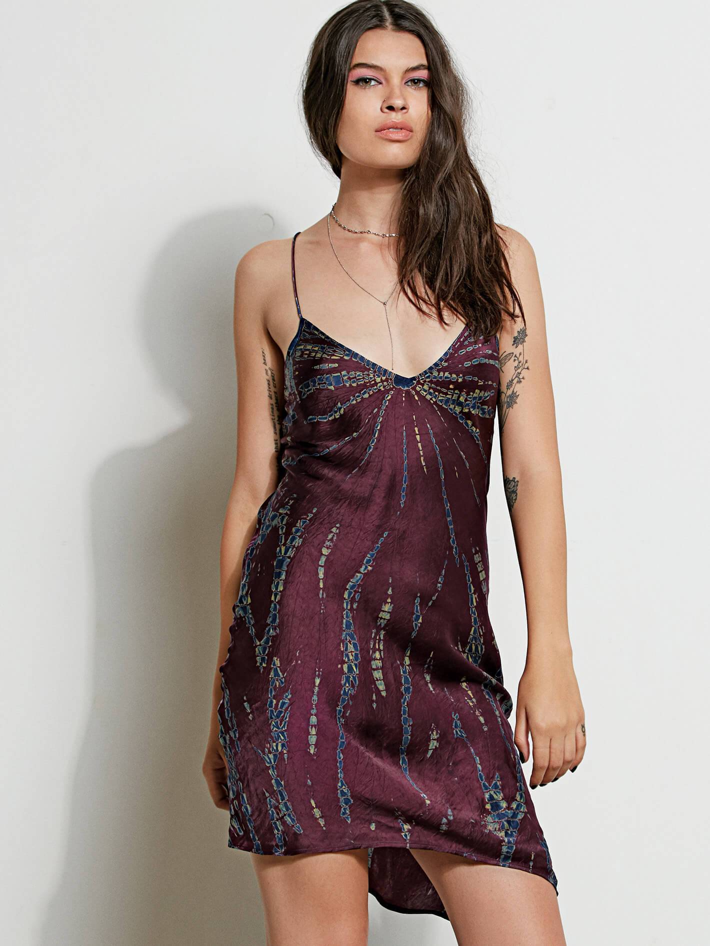 GMJ Slip Dress - Mulberry