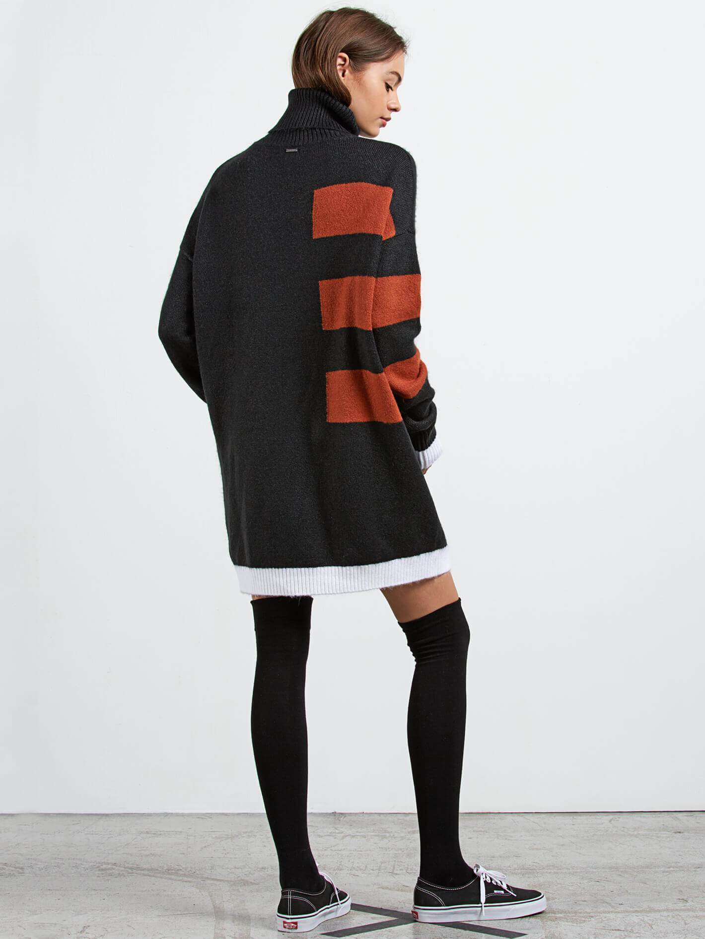 Cold Band Dre Dress - Black