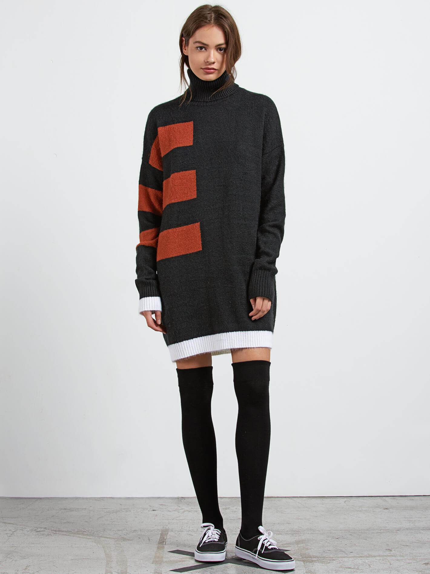 Cold Band Dre Dress - Black